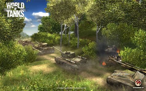 world of tanks game engine